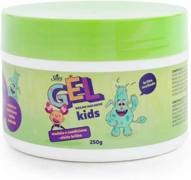 Gel de Cabelo Kids Efeito Brilho 250g - Siles