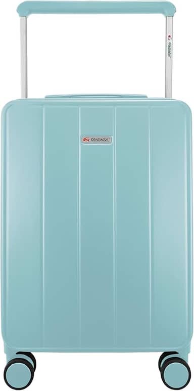Mala de Bordo em Policarbonato 10kg com TSA Rodas Giratórias Gladiador Infinity V1 (Turquesa)