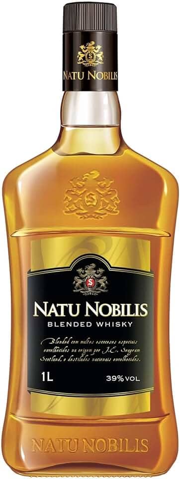 Whisky Natu Nobilis, 1L, Dourado