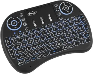 Mini Teclado Wireless USB com Touchpad para Smart TV, TV Box, PC e Notebook