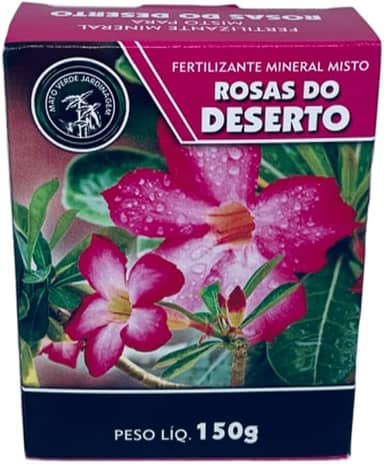 Fertilizante para Rosas do Deserto 150g – Nutrição Completa para Plantas Ornamentais de Alta Exigência