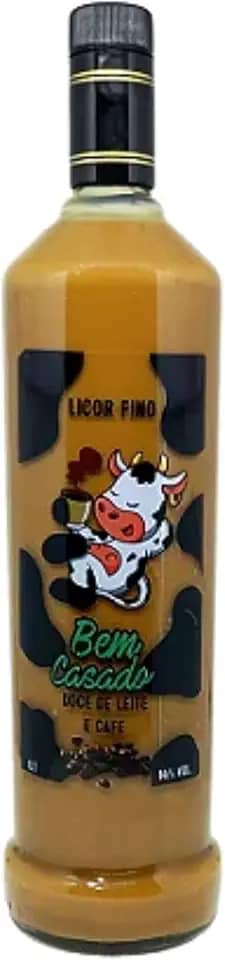 Licor Fino Bem Casado Doce de Leite 1L