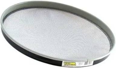 Peneira Para Areia Fubá 40 Cm Aço Tela Trancada