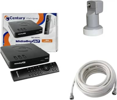 Kit Receptor Digital Banda C/ku Full Hd B7