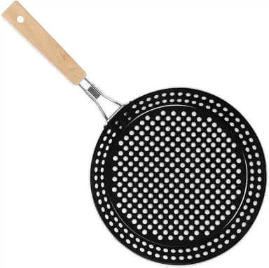 Grelha Para Carnes e Vegetais Dobrável Churrasco 30,5cm, Brinox
