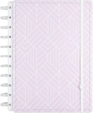 Caderno Inteligente, Grande G+, 290 X 220 mm, Ice Pink, 140 folhas, Caderno Inteligente