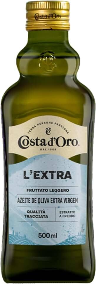 Azeite de Oliva Extra Virgem Italiano Fruttato Leggero Costa d’Oro