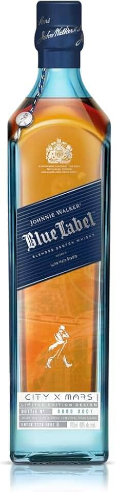 Whisky Escocês Blue Label Johnnie Walker Mars Garrafa 750ml