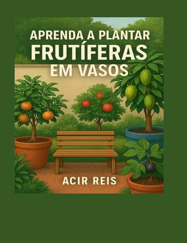 APRENDA A PLANTAR FRUTÍFERAS EM VASOS (Portuguese Edition)
