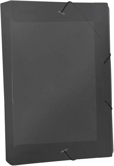 Pasta Polipropileno Economico Lombo 55Mm, Dac, Pasta Polipropileno Economico Lombo 55Mm 505Pp-Fm, Fumê, 505Pp-Fm