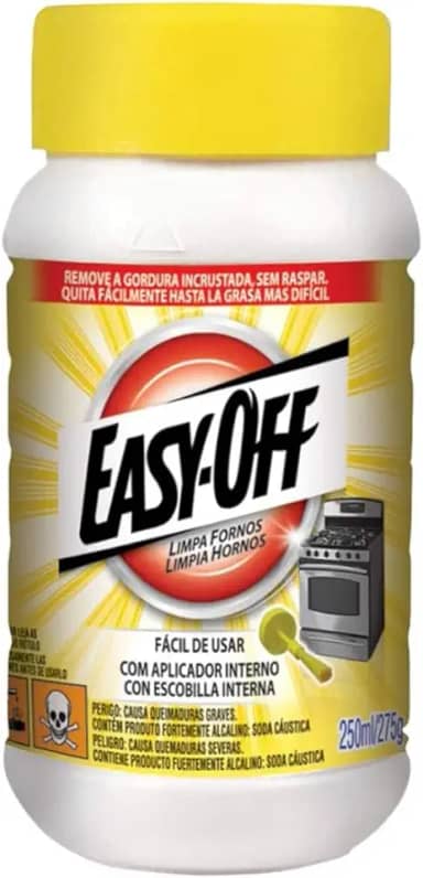 Easy-Off Limpa Forno e Grelhas – Desengordurante Profissional, Ação Rápida, Remove Sujeira Difícil e Crostas Queimadas – 250ml