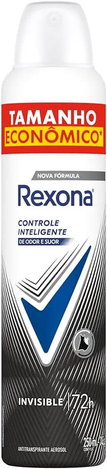 Antitranspirante Aerossol Invisible Rexona 250Ml Leve Mais Pague Menos, Rexona (A embalagem pode variar)