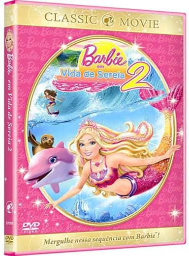 DVD - BARBIE - VIDA DE SEREIA 2