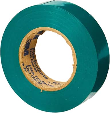 3M, Fita Isolante Imperial, Verde, 18mm x 20m