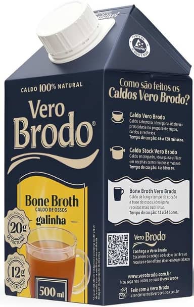 BONE BROTH DE GALINHA 500ML