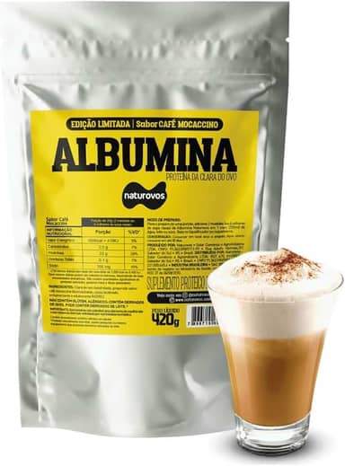 Albumina Naturovos Café Mocaccino 420g