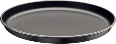 Forma de Pizza Assadeira Redonda em Alumínio Antiaderente Grafite – Resistente e Durável para Forno (31 cm)