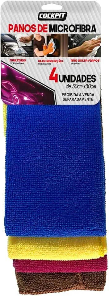 Panos de Microfibra Cockpit 30cm x 30 cm