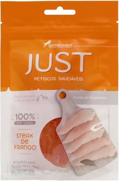 JUST Petisco Saudável - Steak De Frango P 55G