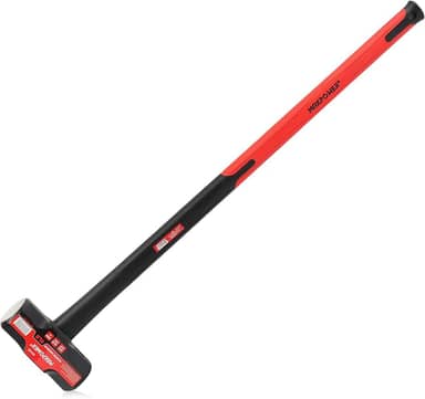 MAXPOWER Marreta de 3,6 kg, comprimento do cabo de fibra de vidro de 81 cm