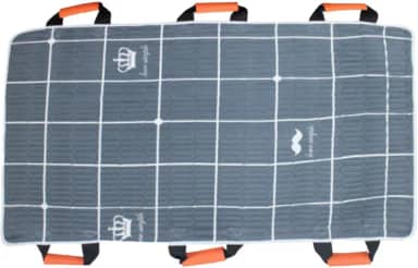 Colchão de posicionamento de cama à prova d'água com alças reforçadas, assistente de auxílio suave para virar lençol de paciente para idosos com, Xadrez