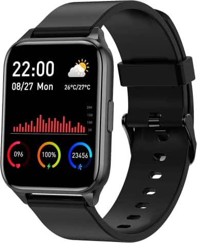 Relógio Inteligente TranyaGo Tela Full Touch 1.69' Resistente à Água IP68 com Modos Esportivos e Recebimento de Notificações Smartwatch