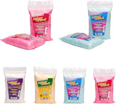 kit 4un Açúcar Específico para Algodão Doce, Confeito, Decoração, Bolos, Docinhos, Pipoca, Pirulito