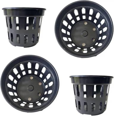 Kit 20 Vasos Vazado Para Plantar Plantas E Orquídeas Vs 15 Plastico Alta Drenagem Plantio Jardim Cultivo