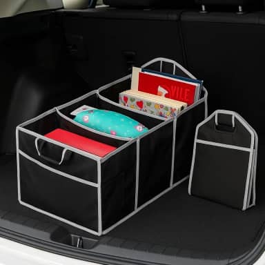 Organizador Porta Malas Dobrável De Carro Viagem Multiuso