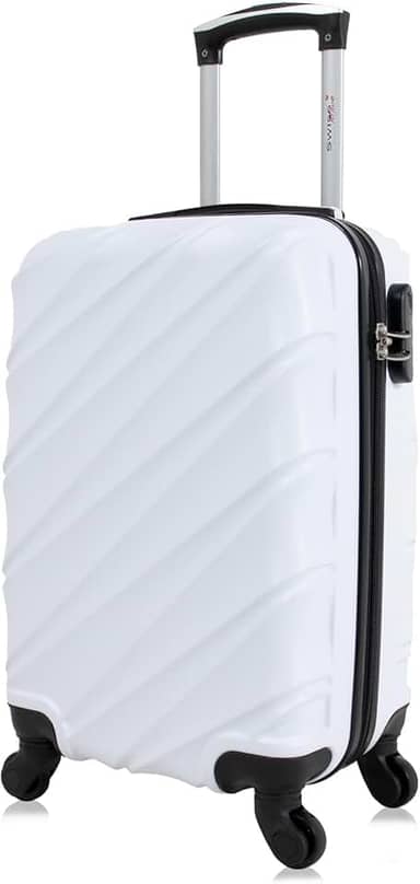 Mala de viagem bordo pequena 10kg Havana Swiss Move Branco
