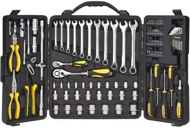 STANLEY Mala de Ferramentas STMT81244 110 Peças com Jogo de Chaves Fenda e Philips