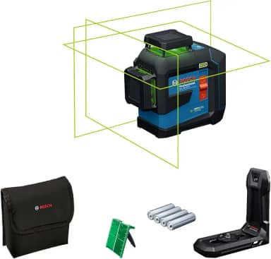 Bosch Nível a laser de linhas verdes GLL 80-33 G