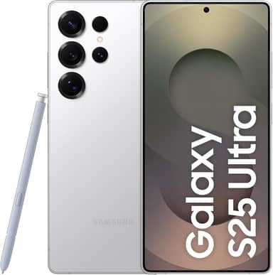 Celular Samsung Galaxy S25 Ultra 5G, 512GB, 12GB RAM, Câmera Quádrupla de 200+50+10+50, Tela Grande de 6.9", Titânio Prata