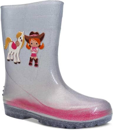 Bota Galocha Infantil Menina Nº 25 ao 34 Botinha Feminina Country Boiadeira 09.48