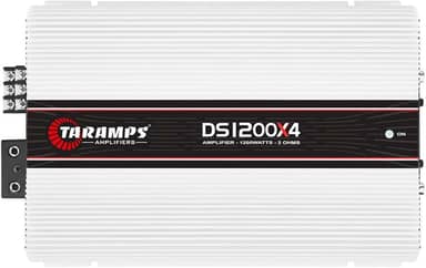 Módulo Taramps DS 1200x4 2 ohms 1200 W RMS 4 Canais Amplificador Som Automotivo