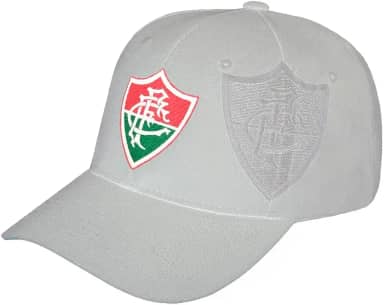 Boné Fluminense Microsatim 6 Gomos Licenciado - Branco