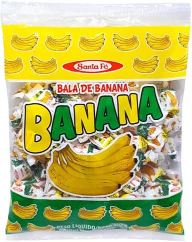 Bala De Banana 500g - Santa Fé
