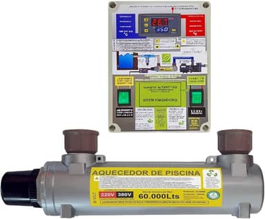 AQUECEDOR ELETRICO DE PISCINA PARA 60.000 LITROS