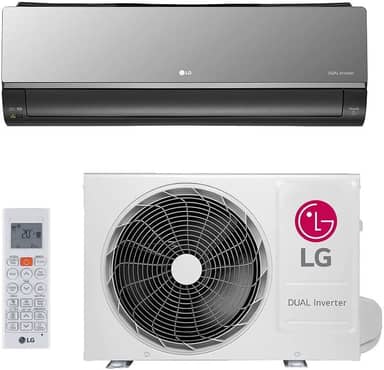 Ar Condicionado Hi Wall Inverter LG Dual Voice Artcool 12.000 Btus Quente e Frio 220V R-32