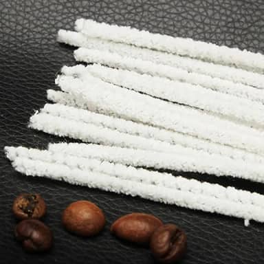 100 peças de algodão branco puro para limpeza de cachimbo tira de suporte de cigarro poderoso DIY acessórios de cigarro ferramenta de limpeza de tabaco para fumar