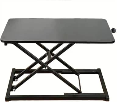Conversor de mesa em pé ajustável em altura, suporte de teclado para elevação de mesa, conversor de altura fácil de elevar, estações de trabalho de computador, sala de estudo, escritório, portátil