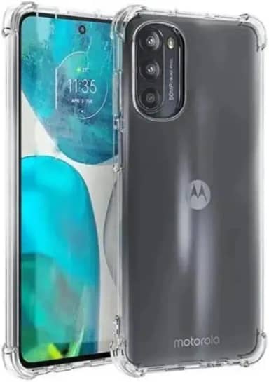 [GL CASES] Capa Moto G52 Slim Clear Anti Impacto Reforçada Silicone Transparente Case Flexível Capinha Motorola Moto G52 Anti Choque Encaixe Preciso Com Proteção Para Câmera e Tela