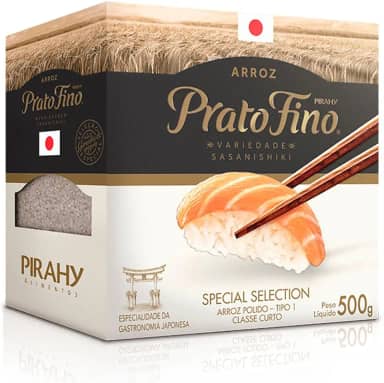 Arroz Special Selection Japonesa Prato Fino Pirahy 500g