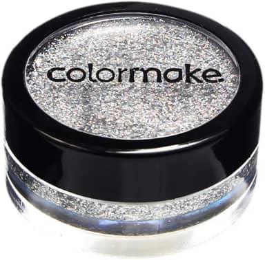 Glitter Cremoso Pote 5G Prata Holografico, Colormake