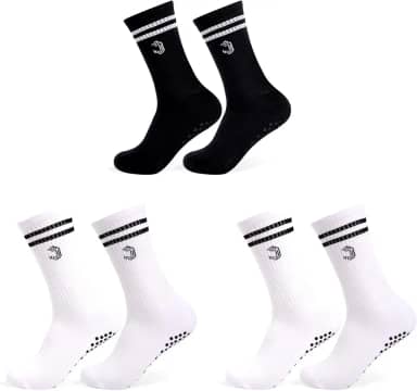 Meias Antiderrapante Pilates Sapatilha Yoga Pilates, Hidroginástica Unissex Sortida, Adequado para ioga, corrida