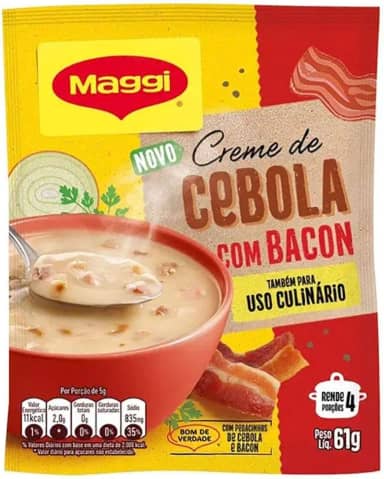 Maggi Creme de Cebola Bacon 61g