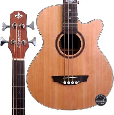 Baixolão Strinberg Sb240c Ns Baixo Elétrico 4 Cordas Natural