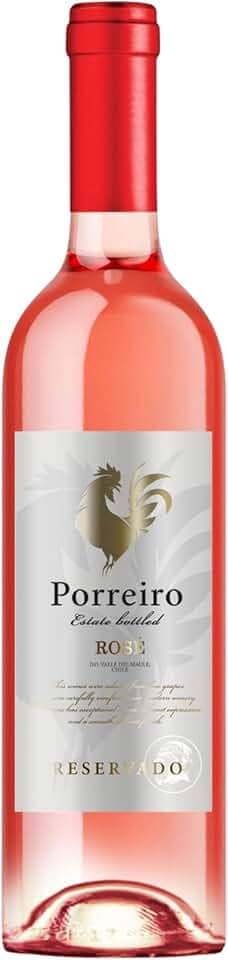 Porreiro Vinho Rosé Chileno Reservado 750Ml