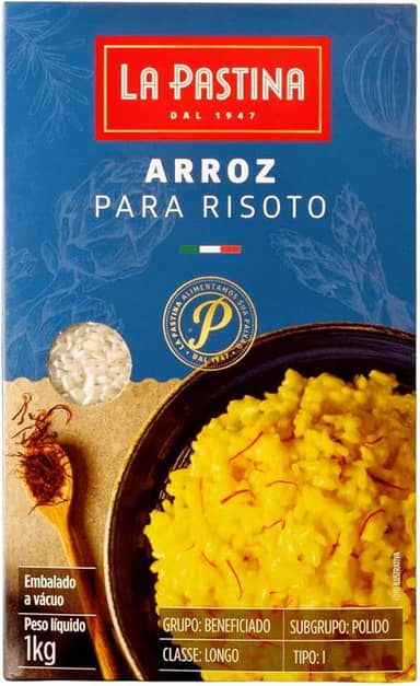 La Pastina Arroz Para Risoto 1Kg