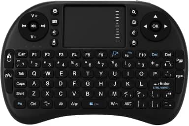 Mini Teclado Wireless 2,4 GHz com Touchpad Retroiluminado para PC, Smart TV, Android – Compatível Notebook, Console – Design Portátil e Recarga USB – Storeasy